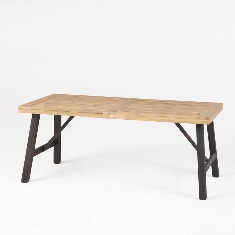 Outdoor Dining Set with Classic Design and Durable Materials