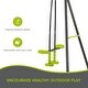 preview thumbnail 4 of 4, Heavy Duty Backyard Feature Swing Set,Swing Seats and Swing Glider