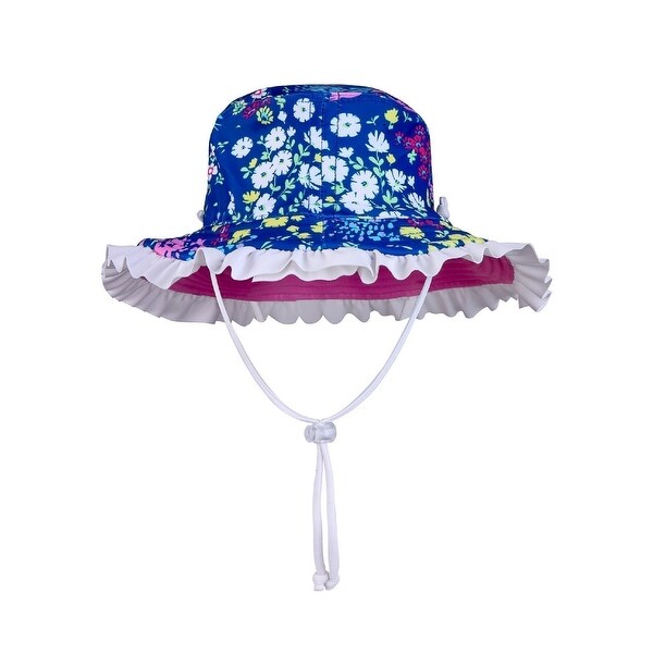 Sun Emporium Girls Brim Hat with Frills
