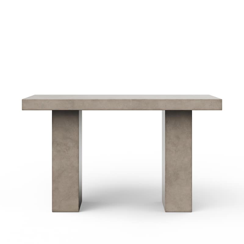 Urbia Elcor Concrete - Dining, Bar, and Counter Table - Bar Height - 71” - Dark Grey