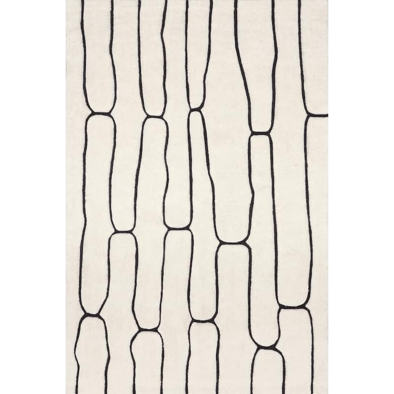 Nazco Abstract New Zealand Wool Area Rug