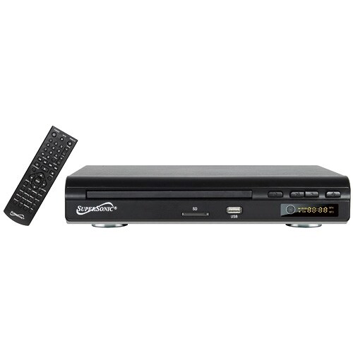 Supersonic Sc-28Dvd 2.0Ch Dvd W Usb Sd Inputs