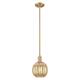 Option Brushed Brass / Mercury Shade