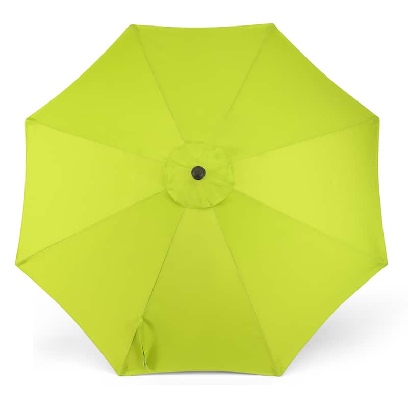 Holme 9-foot Steel Market Patio Umbrella with Tilt-and-Crank