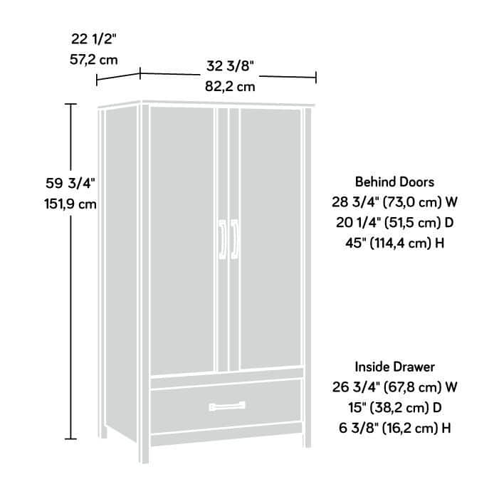 Cannery Bridge Armoire Sm