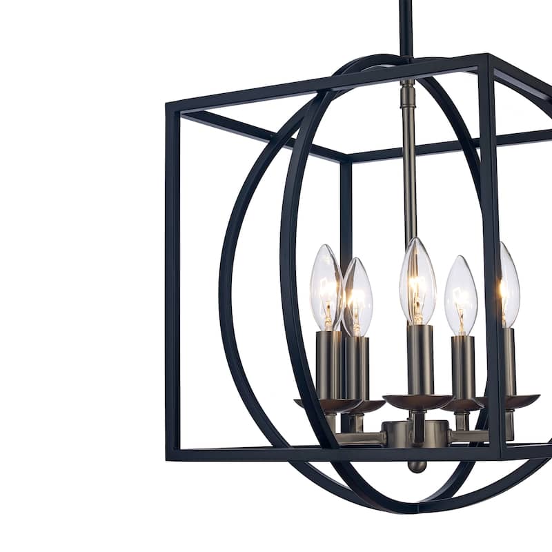 Trans Globe Tioga 5 Light Chandelier Chandelier
