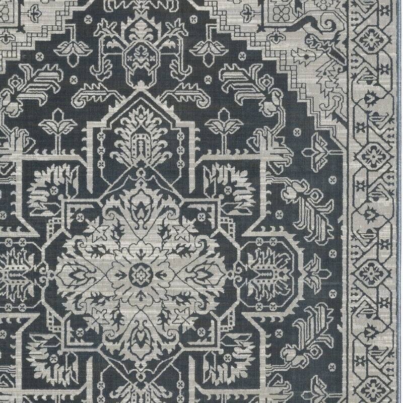 HomeRootsMedallion Traditional Runner Area Rug
