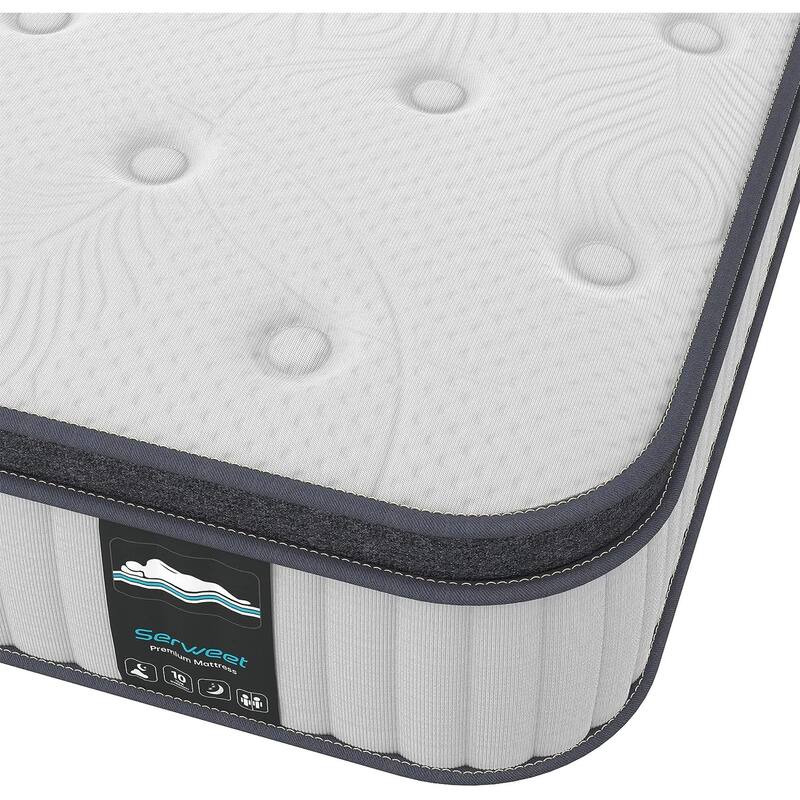 Kescas 12 Inch Memory Foam Hybrid Mattress