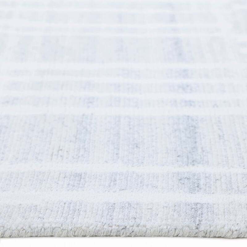 Overton Handmade Modern Contemporary Geometric Area Rug