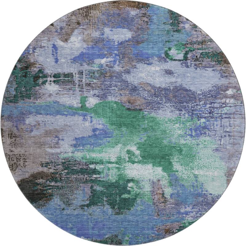 Premium Washable Super Soft Abstract Brushstrokes Mayfield Rug