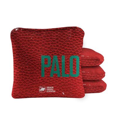 Palo Alto Red Dual Sided Cornhole Bags