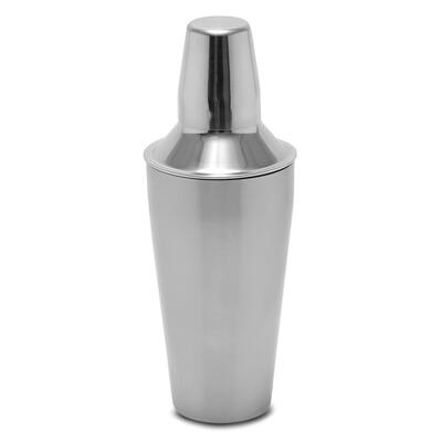 Curata Polished Stainless Steel 24 Ounce Cocktail Shaker