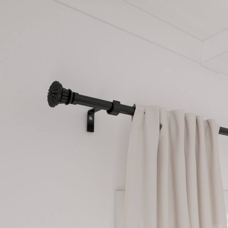 Acroma Stylish Classic Adjustable Curtain Rod - 120 to 170 inches