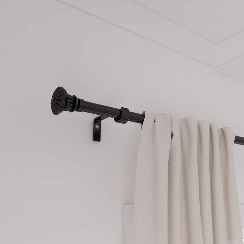 Acroma Stylish Classic Adjustable Curtain Rod - 120 to 170 inches
