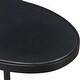 preview thumbnail 2 of 1, Uttermost 25207 Jessenia 18" Wide Iron and Marble Accent Table