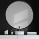 preview thumbnail 10 of 26, Mercana Piper Metal Frame Large Round Mirror