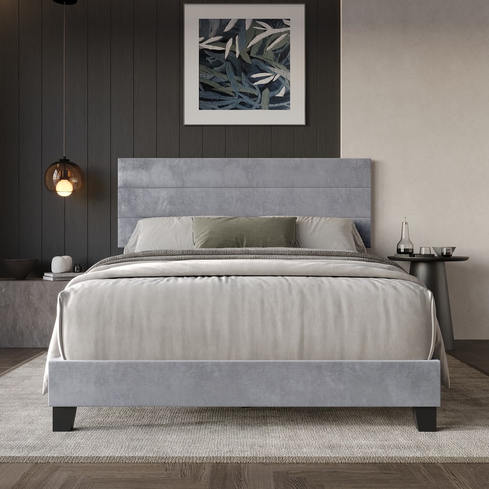 Clayfell Vallejo Upholstered Panel Bed