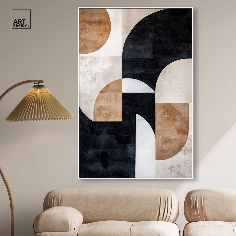 Arching Forms II Canvas by Art Remedy