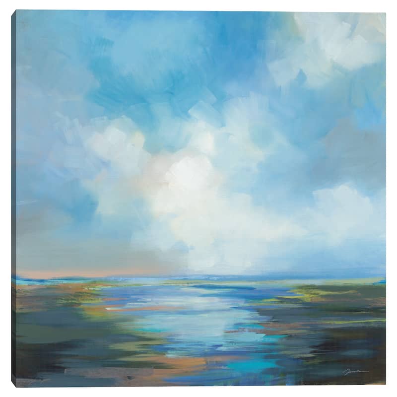 Watching the Sky by Liz Jardine Canvas Art Print