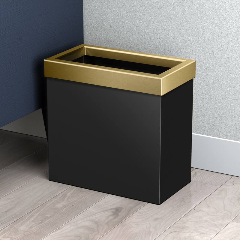 Gatco 11-1/4" Stainless Steel Rectangular Waste Basket