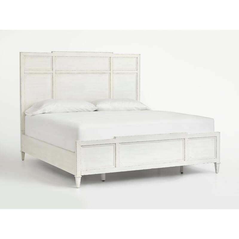 Magnussen Home Gardenia Bay White Panel Bed - Queen