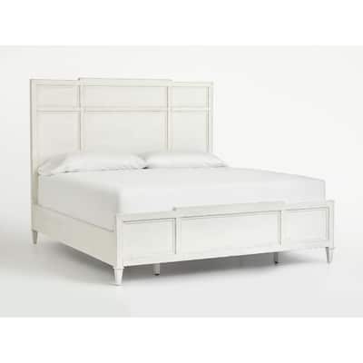 Magnussen Home Gardenia Bay White Panel Bed