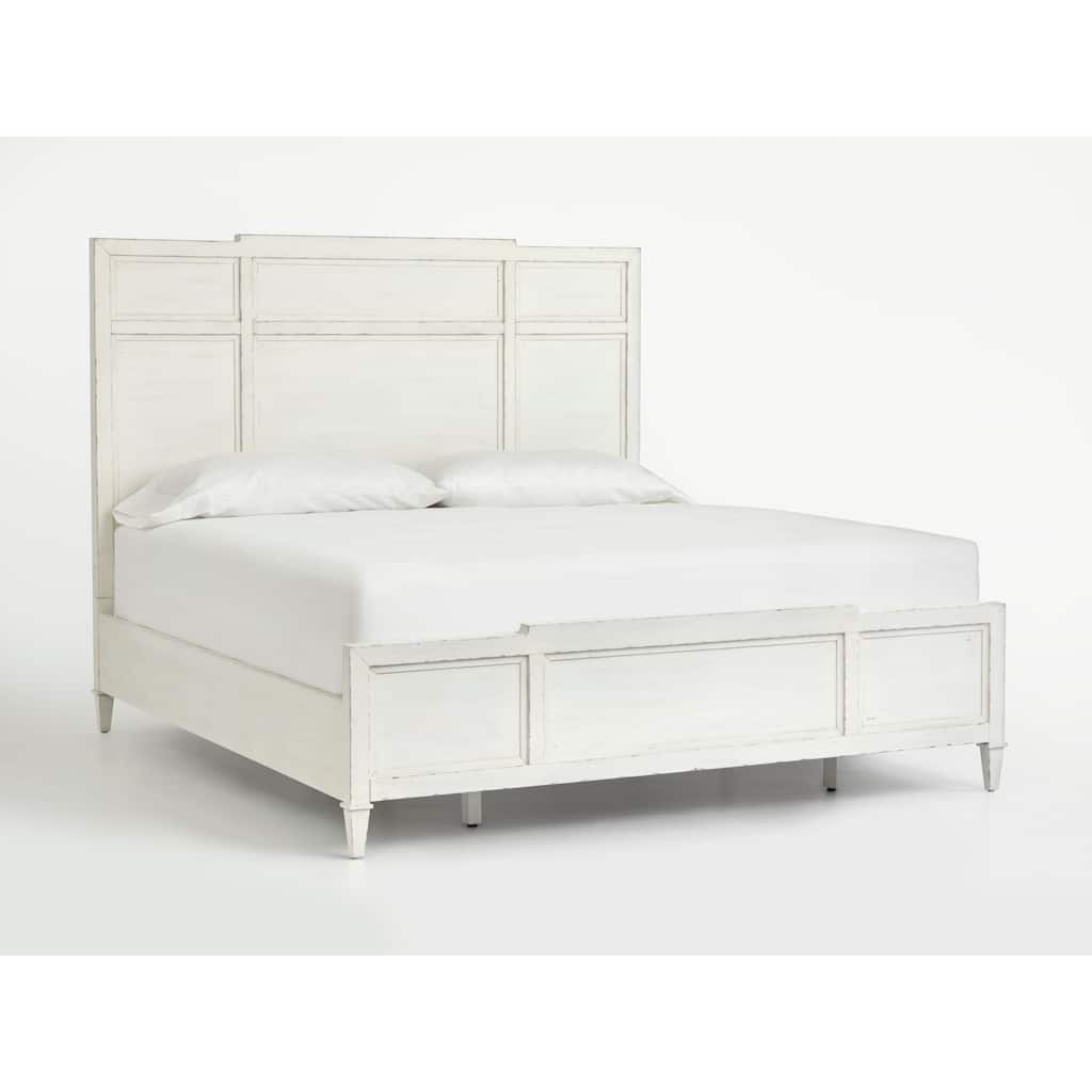 Magnussen Home Gardenia Bay White Panel Bed