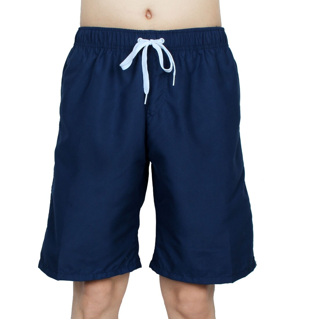 blue swim shorts