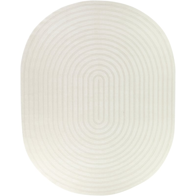 Barnfield Oval High-Low Area Rug