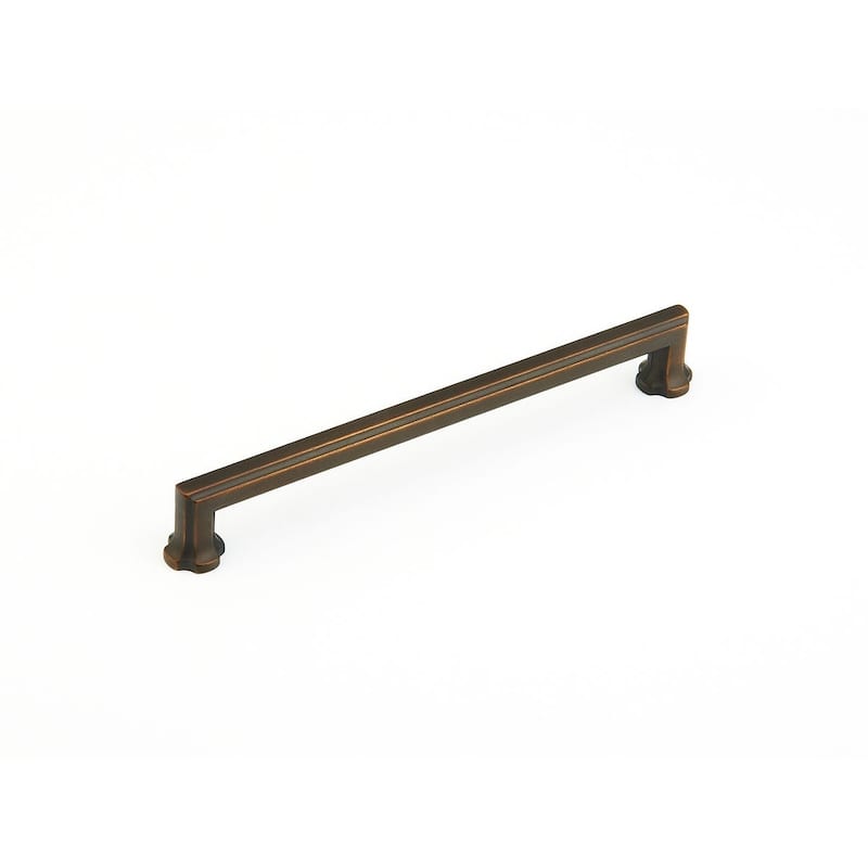Schaub and Company Empire 8" Center to Center Traditional Grand - Ancient Bronze