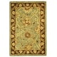 preview thumbnail 19 of 94, SAFAVIEH Handmade Antiquity Mazie Traditional Oriental Wool Rug 2' x 3' - Green/Brown - Rectangle