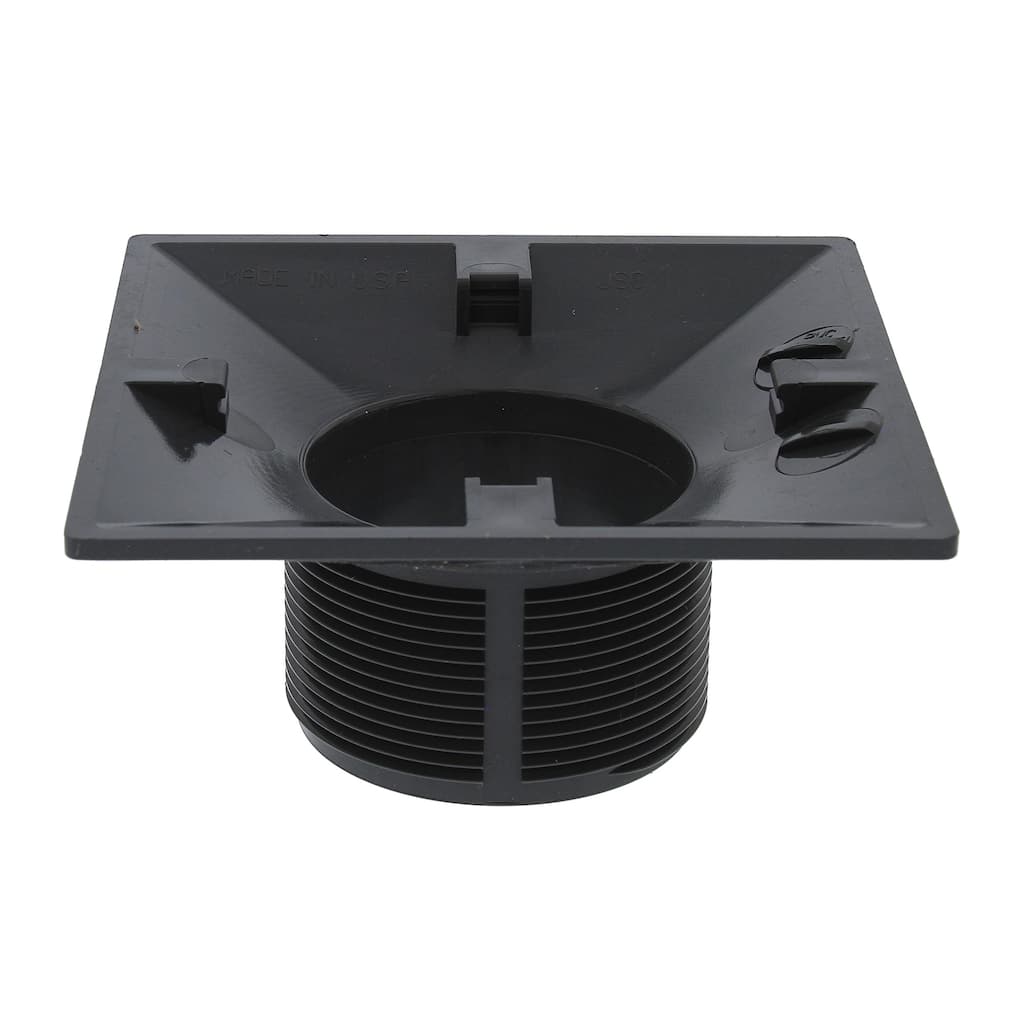 Jones Stephens D50992 13-5/16" Plastic Square Floor Drain