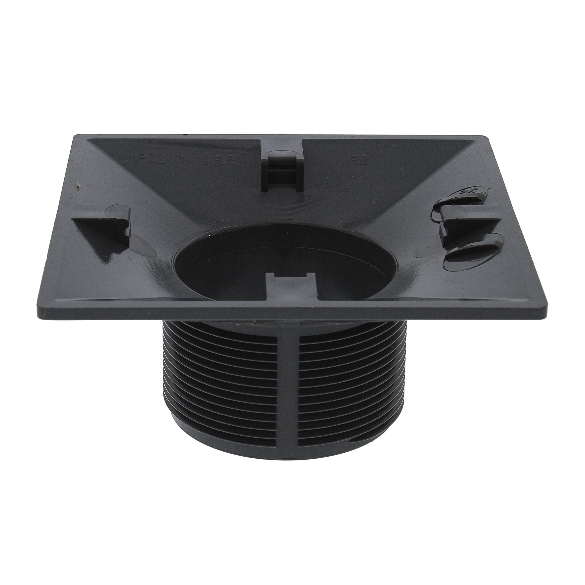 Jones Stephens D50992 13-5/16" Plastic Square Floor Drain