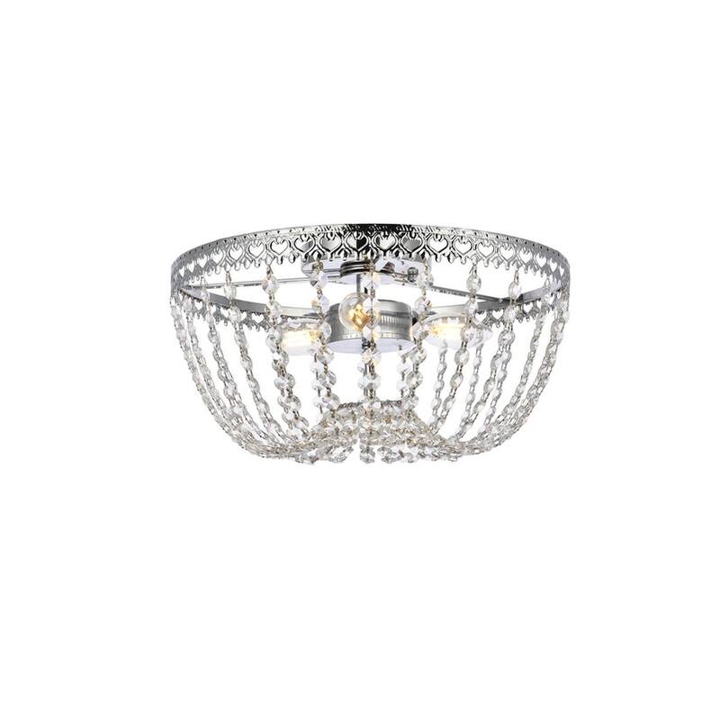 Kaden Flush Mount - 14 inch - Chrome
