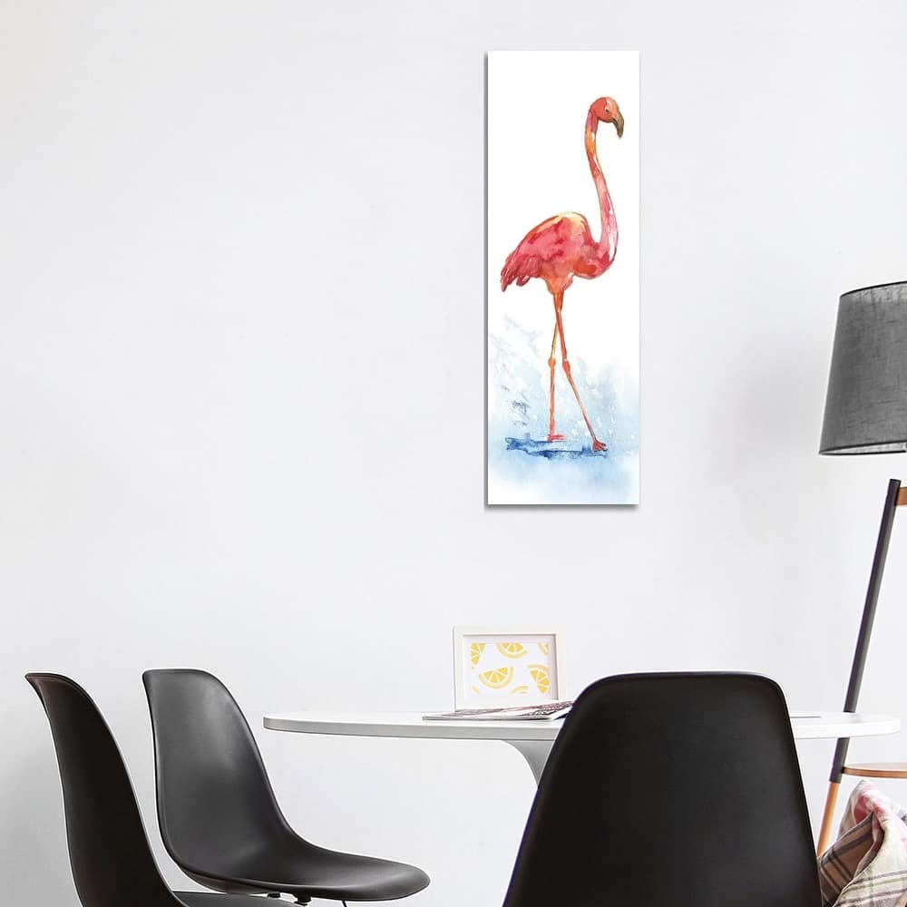iCanvas "Flamingo Splash I" by Nan Canvas Print