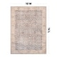 preview thumbnail 11 of 76, Vintage Washable Rug – Low Pile with Subtle Pattern, Perfect for Neutral Spaces in Living Room, Entryway, or Bedroom