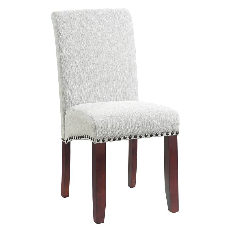 Copper Grove Five Bridge Eco Parsons Faux Leather Nailhead Chair