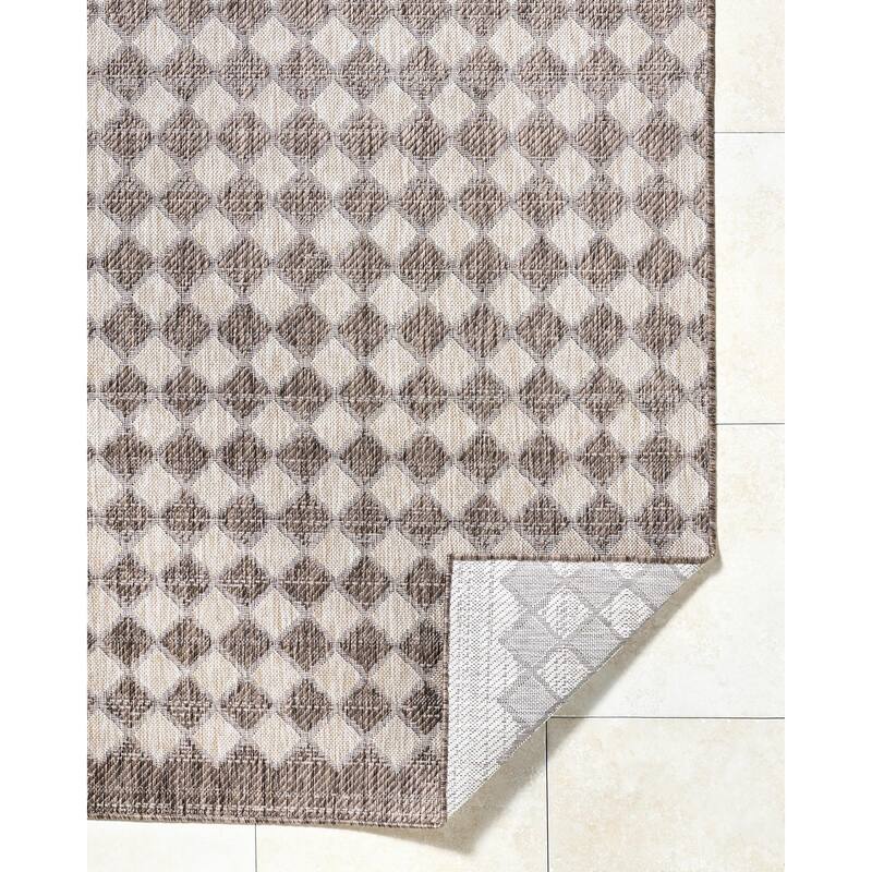 Livabliss X Galey Alix Modern Mulberryindoor/Outdoor Area Rug