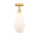 Option Cased Matte White / Satin Gold