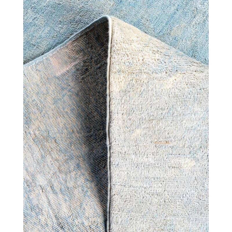 Vibrance One-of-a-Kind Hand-Knotted Area Rug - Gray, 5' 10" x 9' 3" - 5' 10" x 9' 3"