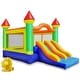 preview thumbnail 1 of 7, Commercial Mega Double Slide Castle Bounce House with Blower Kids