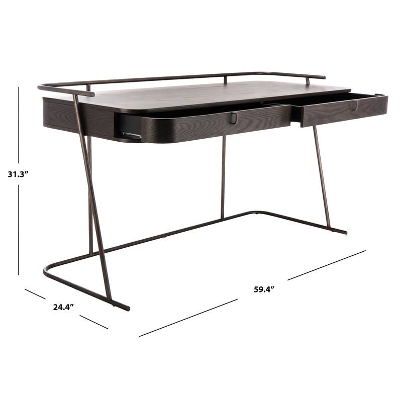 SAFAVIEH Home Ferrell Modern Wood Desk