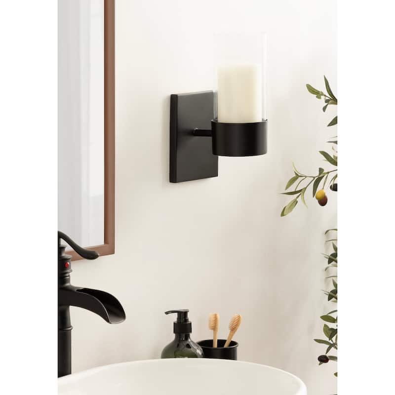 Kate and Laurel Zabler Metal Wall Sconce