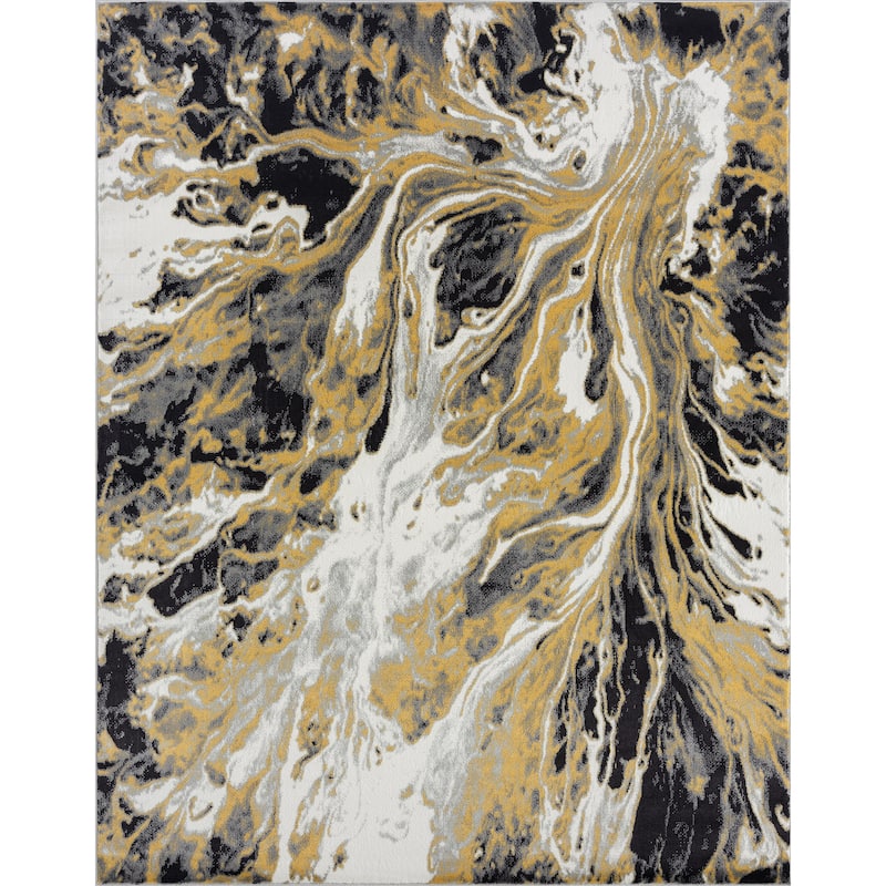 Eternal Industrial Abstract Indoor Area Rug