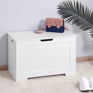 White Lift Top Entryway Storage Cabinet - Bed Bath & Beyond - 39213345