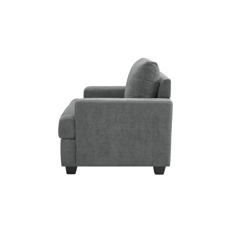 Thomas Grey Upholstered Modern Multi Piece Living Room Set