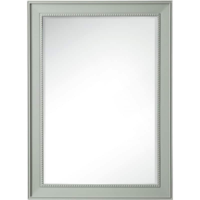James Martin Vanities Bristol 40" x 29" Framed Bathroom Mirror - Sage Green