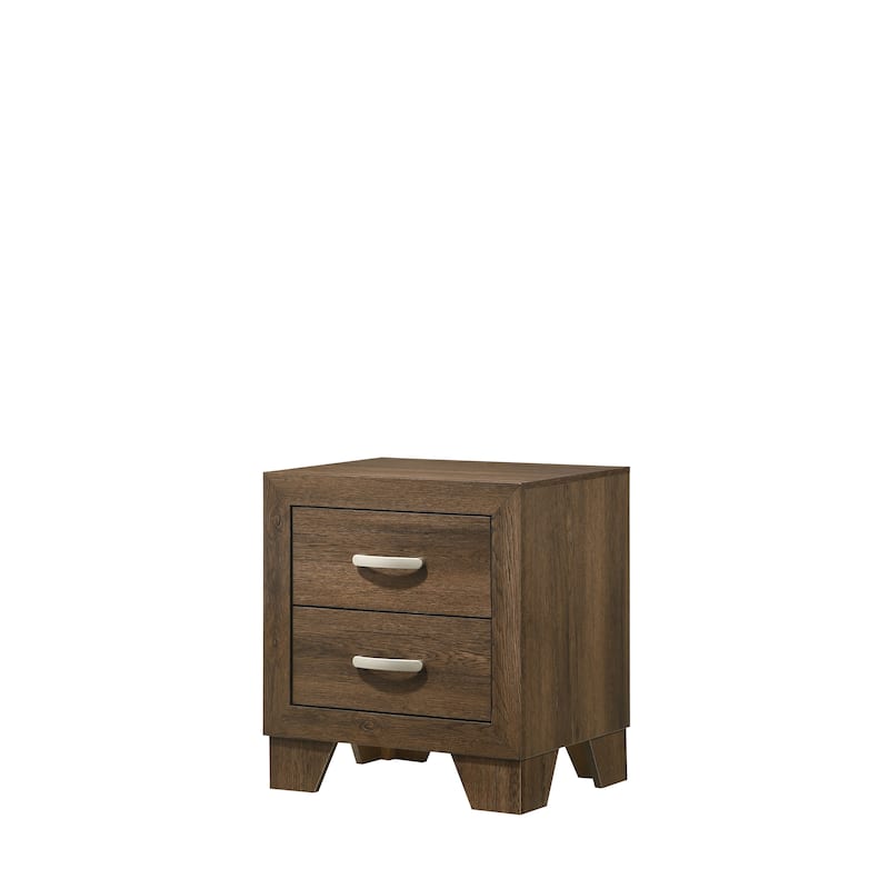 Traditional Finish Solid Wood Bedroom Nightstand Locker Coffee Table