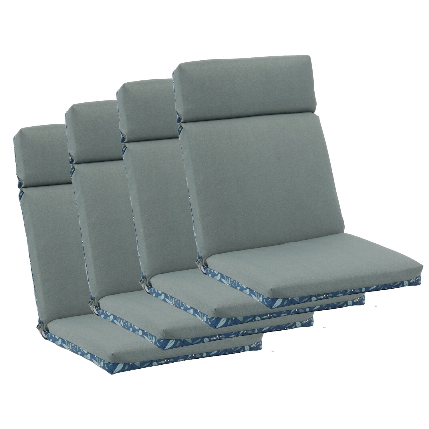 High back patio chair online cushions set of 4