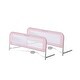 preview thumbnail 1 of 9, Dream On Me Adjustable Mesh Bed Rail in Pink Pink